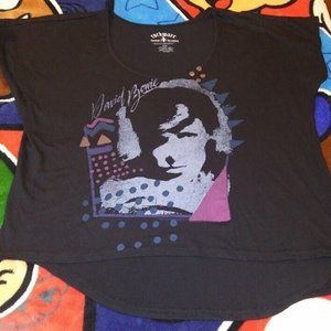 Vintage David Bowie Anthill Rockware Women's Medium T-shirt